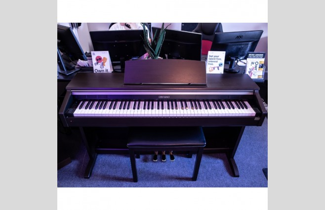Used Casio AP220 Satin Rosewood Digital Piano Complete Package (SN:05403) - Image 1